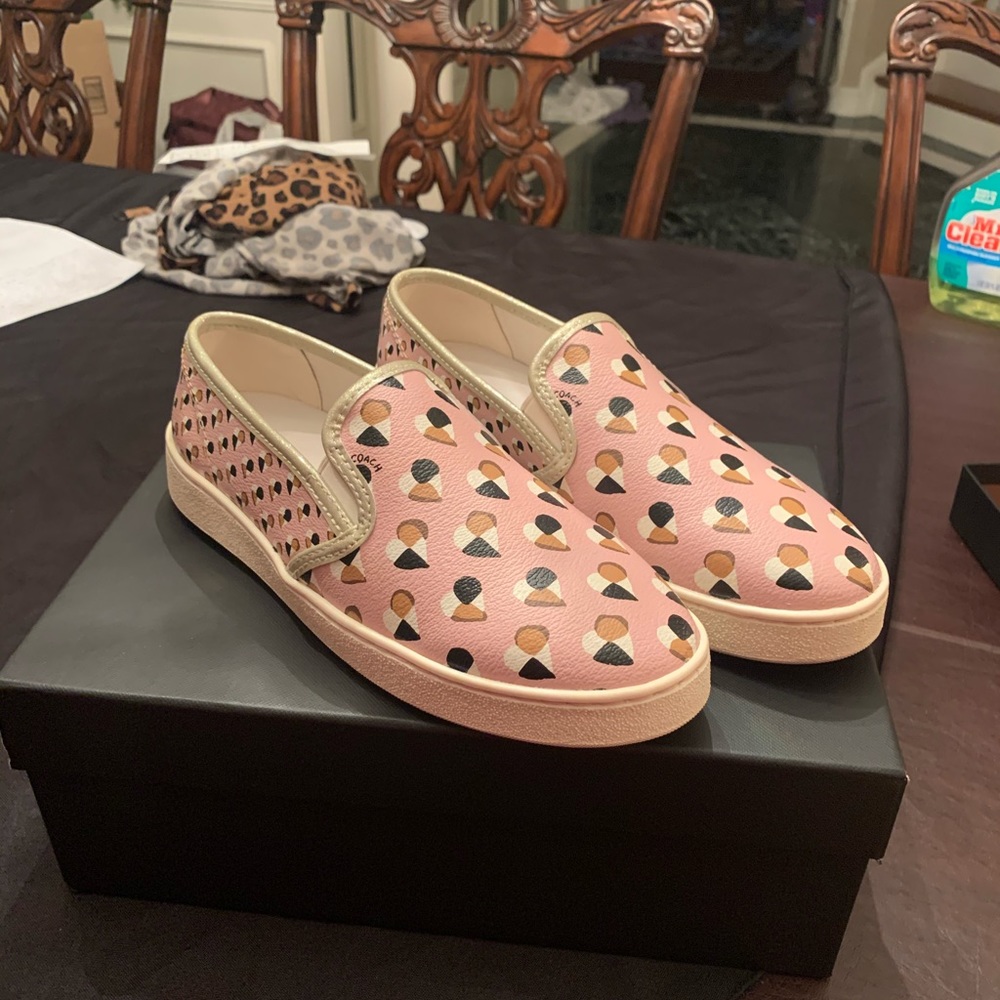 Coach Slip-on Hearts Shoes